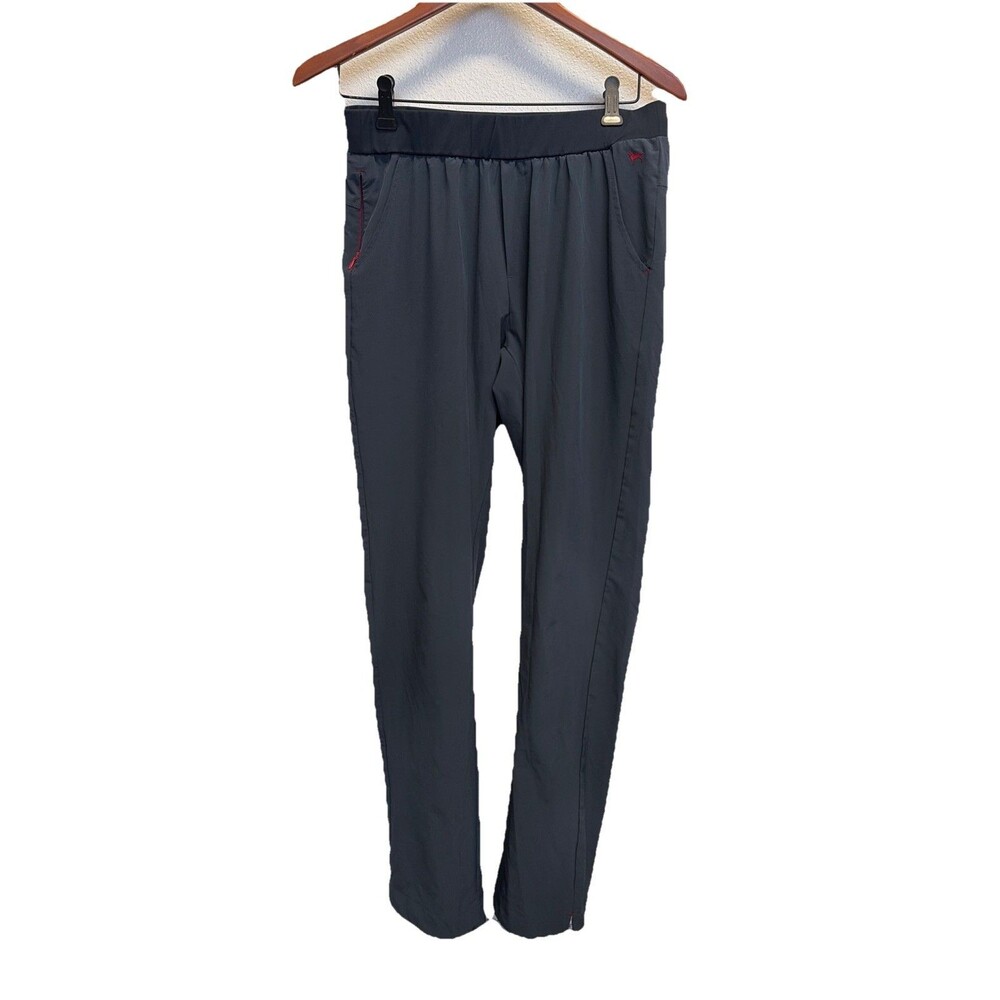 The Black Dog Women's Medium Gray  Pull On Pants Loungewear Performance Light